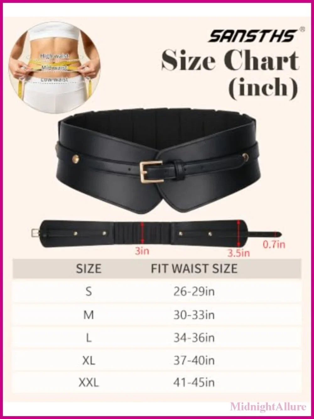 N/A wide elastic